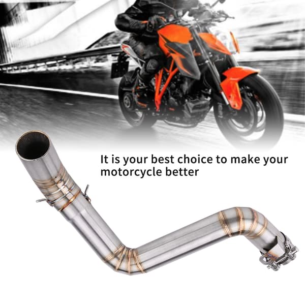 390 Motorcykel Fullt Avgassystem Mellankopplingsventil 2013-2016