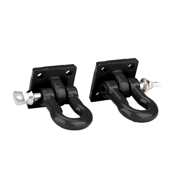 Alu-trækrog til RC Climbing Car Crawler Truck (sort)