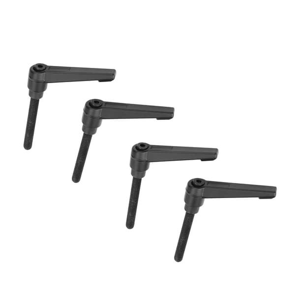 M8 Gevindstang 60mm Længde Metal Knapper 4 Stk