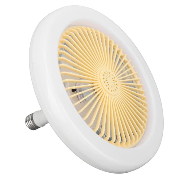 30W 9,8 tommer Lille Aromaterapi Støjsvag Loftventilator Lys E27 LED Ventilatorlampe 86-265V
