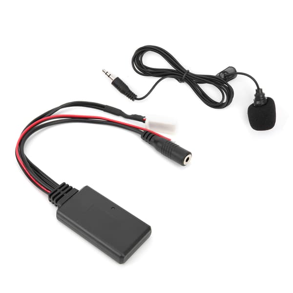 Bluetooth 5.0 AUX Kabel Adapter med Mikrofon Håndfri Udskiftning til Suzuki Swift, til Vitra, til Jimny