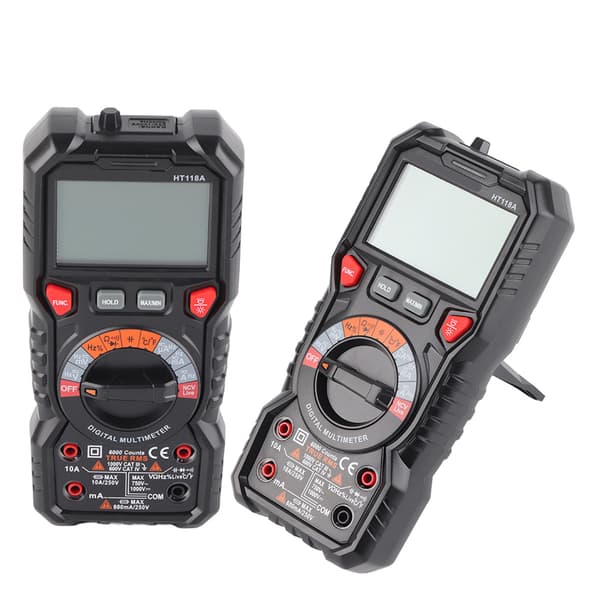 HT118A 6000 Teller Digitalt Multimeter Auto Range True RMS Amperemeter