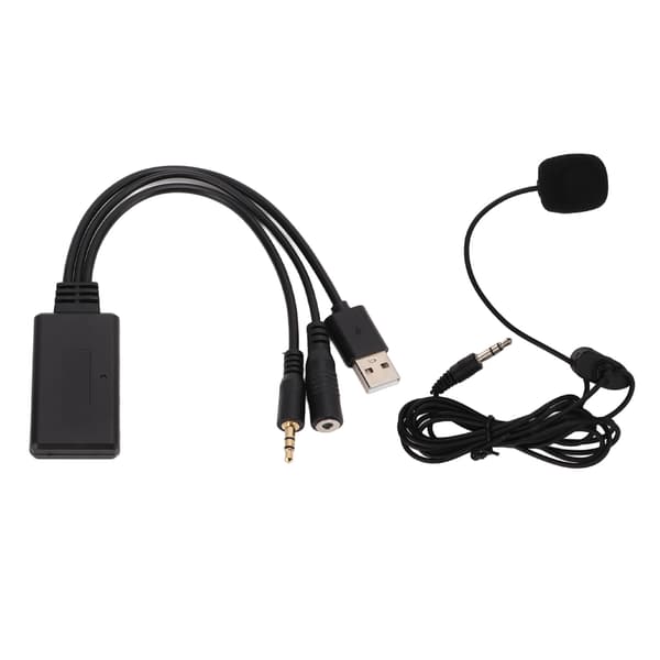 Bil Bluetooth Aux Kabel Mikrofon Handsfree Adapter Erstatning for Cooper Z4 E60 E63 E64 E66 E81 E90