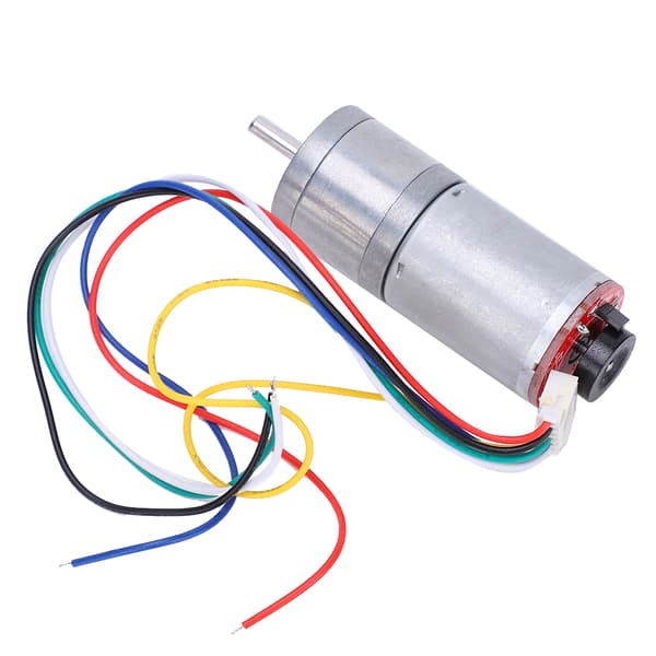 DC Gearmotor med Encoder 12V 300 RPM