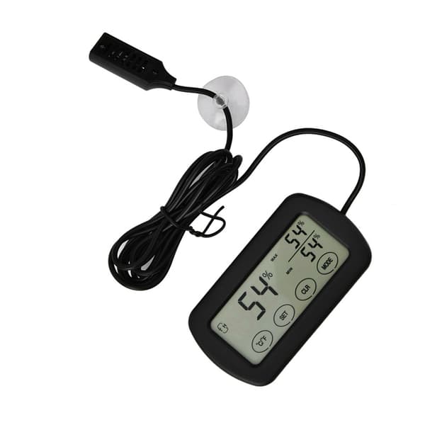 Digital LCD Reptil Egg Inkubator Termometer Hygrometer