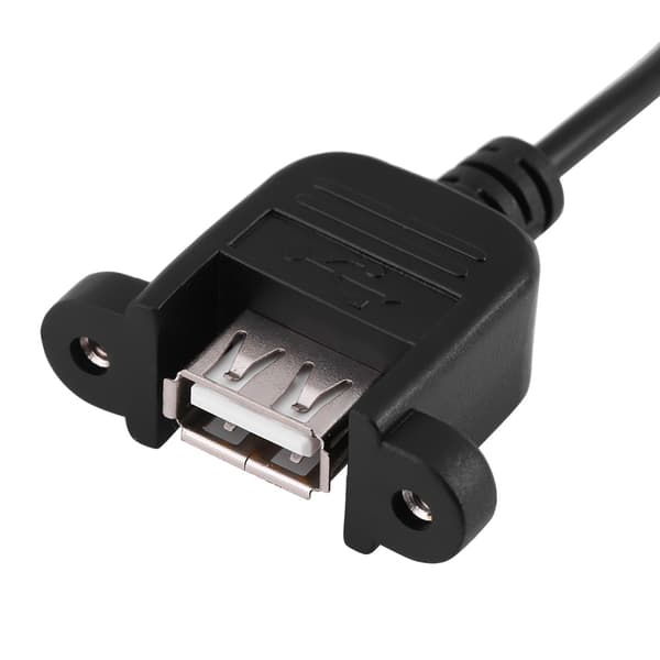 12V til 5V 3A Bil Step Down Konverter Panelmontering USB