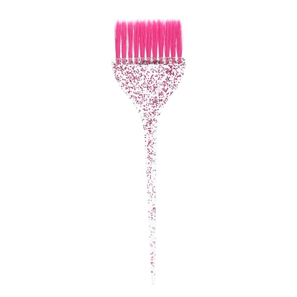 Glitter Hårfarvebørste Pink Salon Tilbehør