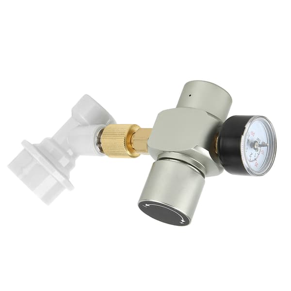 Øl CO2 Regulator Oplader med Plastikforbindelse - 0-60PSI