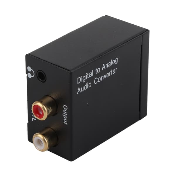 Digital til Analog Audio Konverter Koaksial Optisk til Analog Audio Konverter til TV Computer