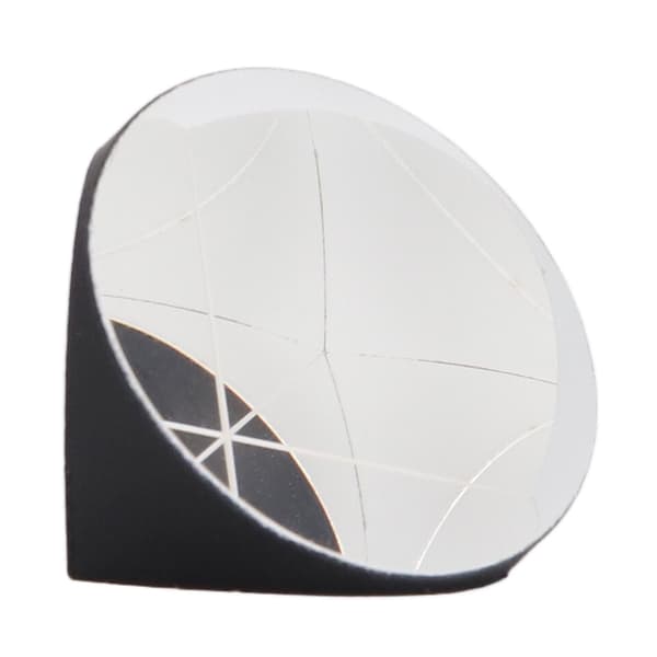 Hörnkub Prisma Optiskt Glas Belagd Polerad Hög Precision 25,4 mm Trihedral Retroreflektor