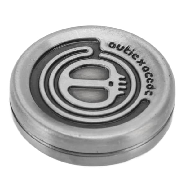 Magnetisk glidande rund metall Fidget-leksak stressavlastning för vuxna 14 Plus