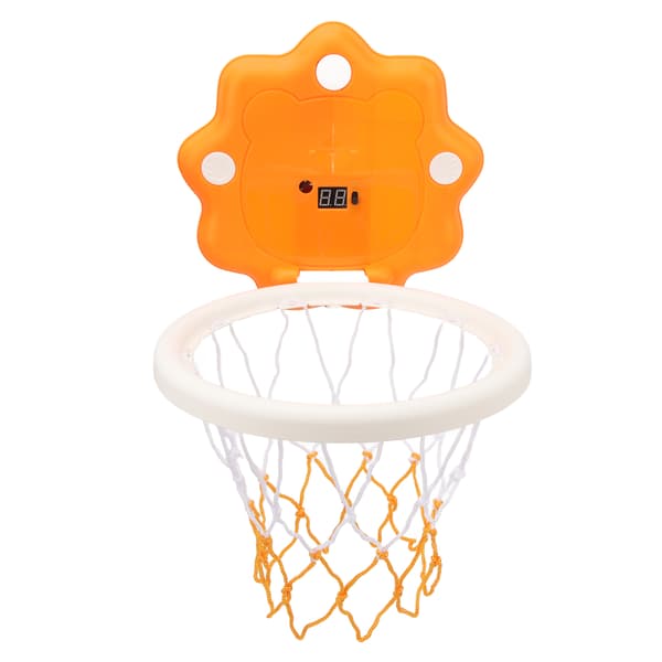 Sammenleggbar Stansfri Basketkurv for Småbarn med Lyssensor - Basketspillsett