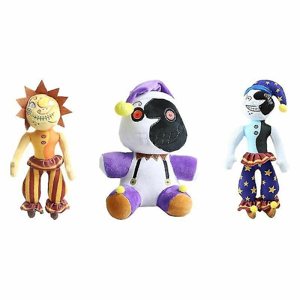 Fnaf Sundrop Plush Toys Säkerhetsbrott Moondrop Plush Toy Game D