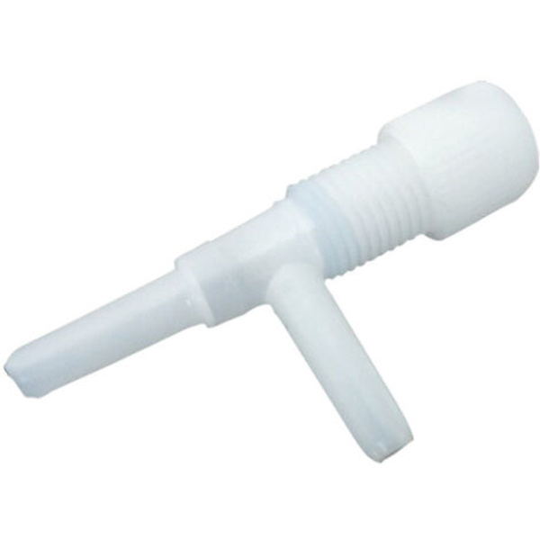Regulatorventil, 10 stk. Akvarium akvarium plast 3-vejs luftpumpe regulatorventiler hvid，