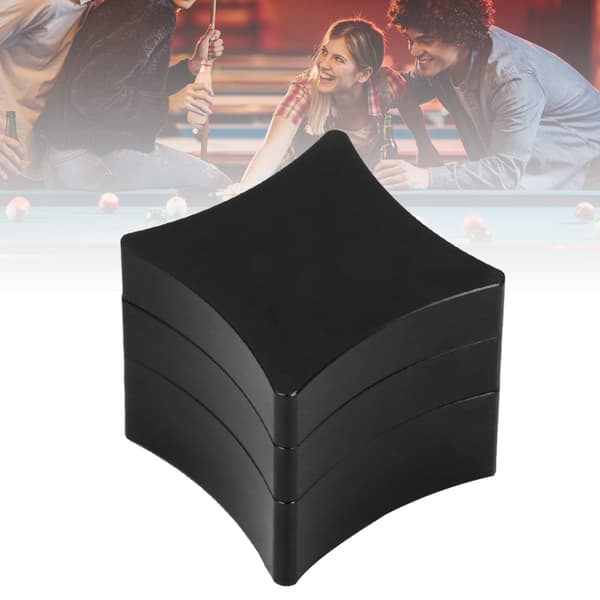 Snooker-kridtholder i aluminium (sort)