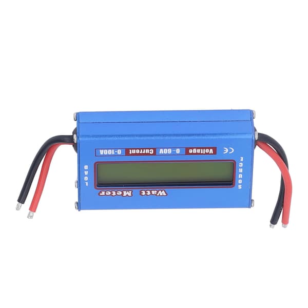 Eksakt RC Volt Amp Watt Tester med LCD-skjerm for solsystem