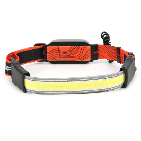 Oppladbar COB Hodelykt Justerbart Hodebånd Utendørs USB Fiske Camping Lys