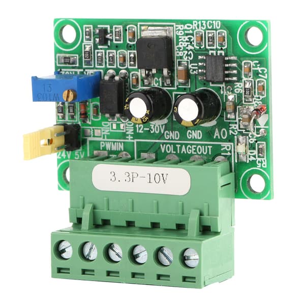PLC PWM til 0-10V Spenningsomformer Modul
