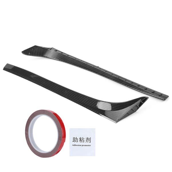 2st Bil Bakruta Sidovinge Spoiler Passar till 7 MK7 7/7.5 2014-2018 Kolfibertextur