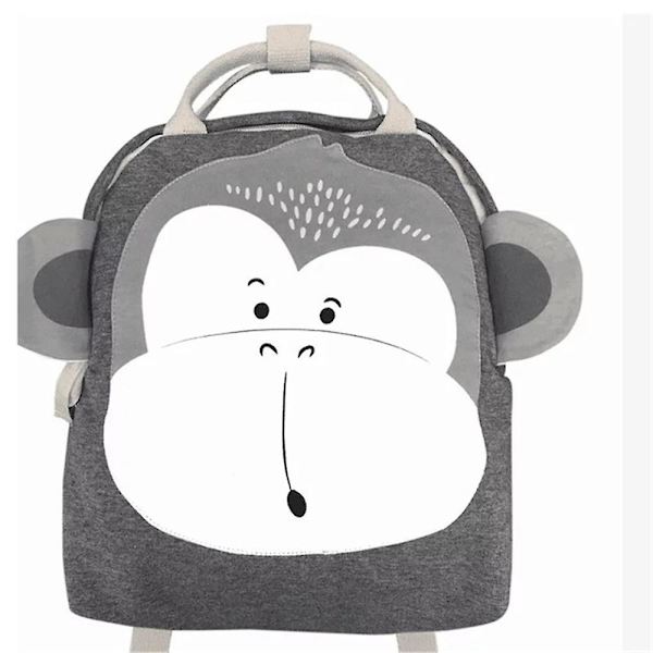 Barn Ryggsäck Toddler Barn Skolväska Ryggsäck-apa monkey