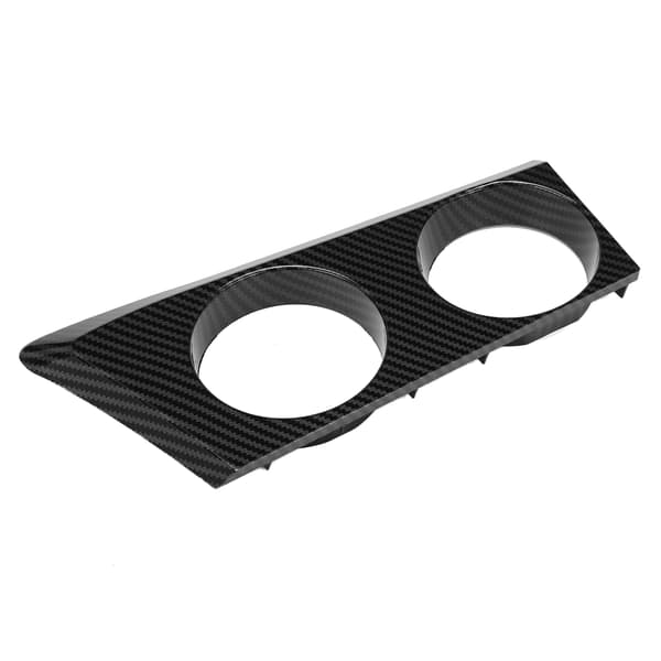 Central Console Kopholderbeslag Udskiftning til E81 E82 E87 E88 1 Serie 120i 2004‑2011 Højre Rat Carbon Fiber Stil