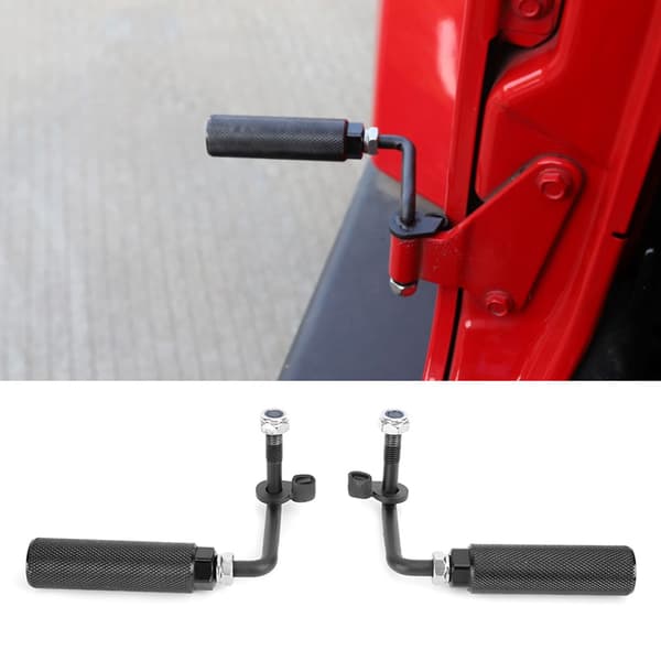 2 st. Dörrfotsteg för Jeep Wrangler 2007-2017