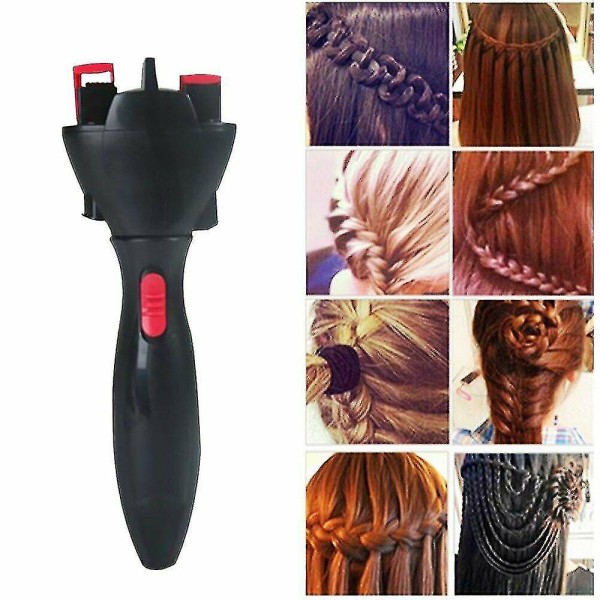 Automatisk hårflätning Styling Tool Elektrisk flätad Twist Curling