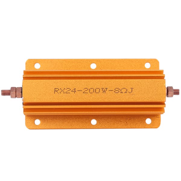 RX24 200W 8 Ohm Højeffekts Aluminiumshus Modstand Professionel Industriel Elektrisk Komponent