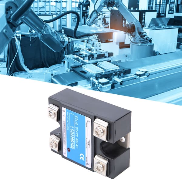 Solid State -rele DC SSR -tulo 3-32VDC Kuorma 5-220VDC Ohjausrele 100A