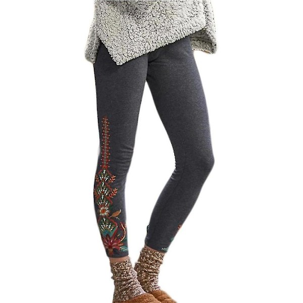 Naisten Casual Yoga Thermal Leggingsit Red S