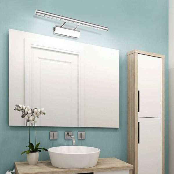 Kylpyhuoneen seinävalaisin LED-peilillä (5W kytkimellä (pituus 40cm) valkoinen valo)