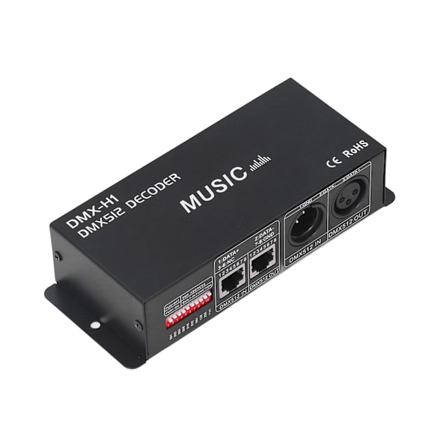 4-kanals DMX 512 dekoder justerbar RGB dimmer LED-controller til barer hoteller Sober 8A