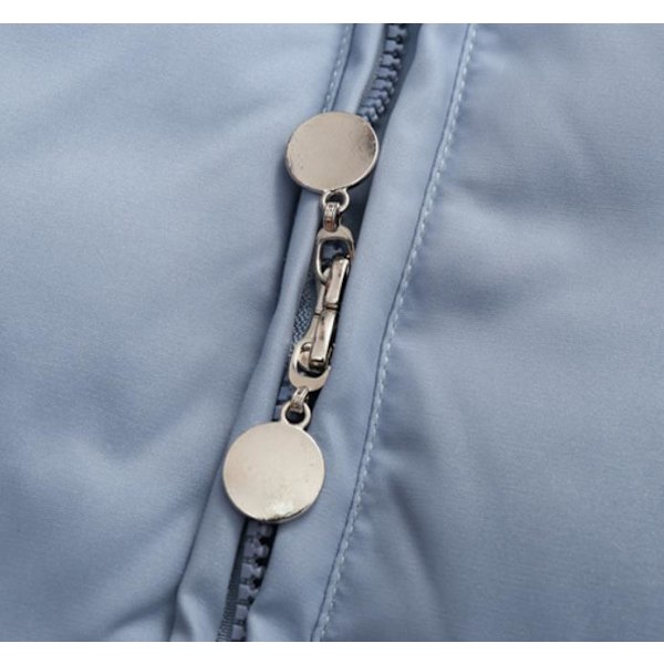 Vinterförtjockad varm dunjacka i ett stycke för barn blue 80cm