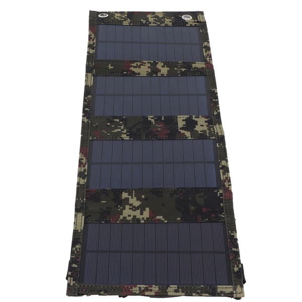 20W Foldbart Solpanel Bærbar Oplader Monokrystallinsk Silicium USB-udgang IP65 Vandtæt