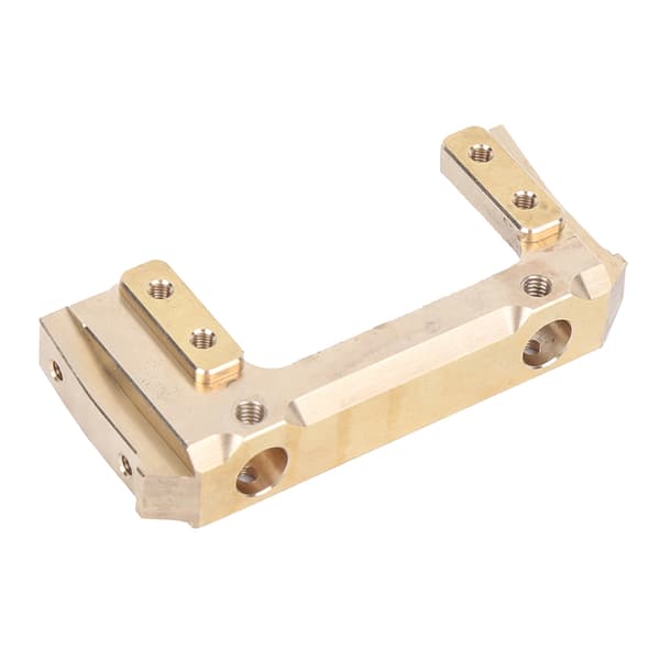 Messing Forreste Bumper Mount Servo Mount Fjernstyret Model Tilbehør Passer Til Axial SCX10II RC Bil