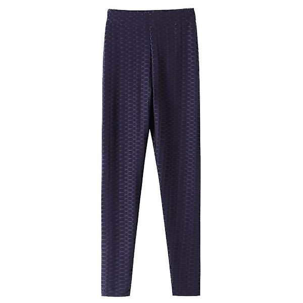 Naisten korkeavyötäröiset superjoustavat leggingsit Navy Blue XL