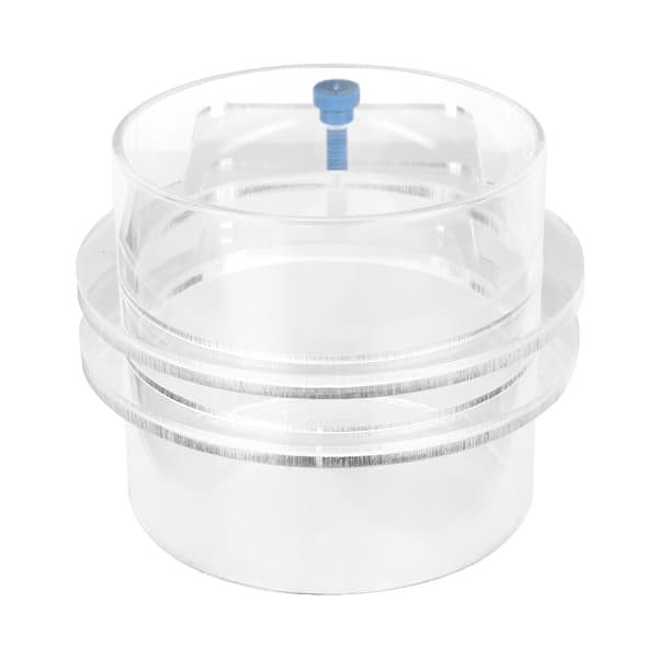 Transparent Akryl Justerbar Akvarium Fiskefoder Holdbar Foderring 100mm