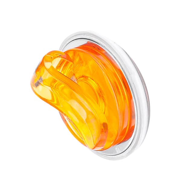 Magnetisk Golfbollsmarkör Plast Hattklämma Orange