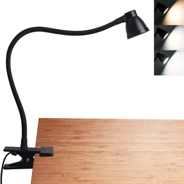 Medium 2 stykker stue soveværelse øjenbeskyttelse led clips lampe usb clip bordlampe læse og lære fylde lys led
