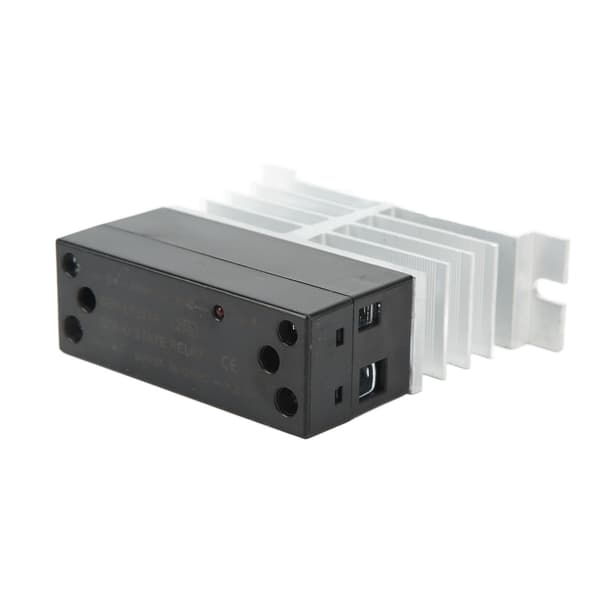 BERM AC til AC Solid State Relæ ABS Aluminium Legering Input 70-280V Output 24-480V Relæmodul til Motorstyring