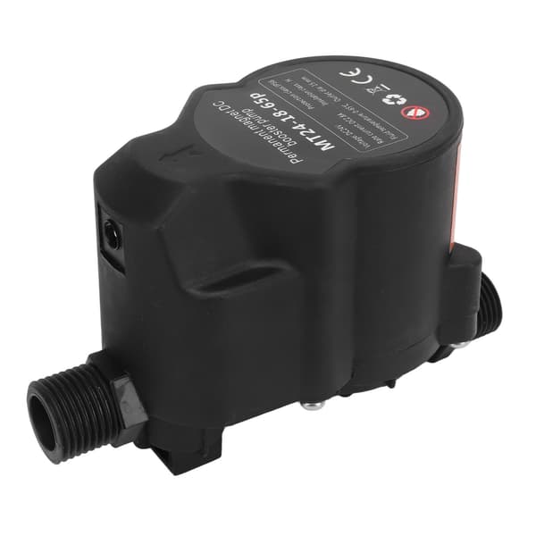 Vattentrycksförstärkningspump Automatisk Induktion Lågbrus Duschförstärkningspump Badrum DC24V EU Kontakt 100-240V