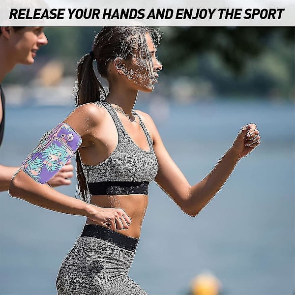 Sportarmväska, universal unisex Träningspass Löpgym med hörlurar Hålstil 2 style 2