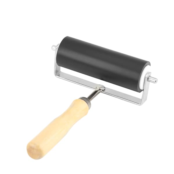 Craft Oljemalingsverktøy - Solid Hardgummi Brayer Roller Trykkbørste