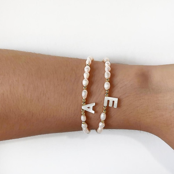 Armbånd Pearl Letter Girls&#39; Modesmykker Ac3469 C