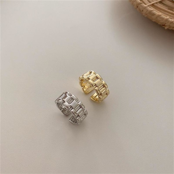 Ring Metallic Element Geometri Stud Girls&#39; Modesmycken Ac1900