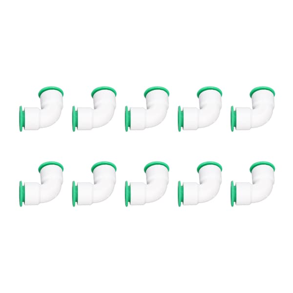 PPR Rörkoppling Snabbkopplingsset 10 Delar 20 mm för Pool