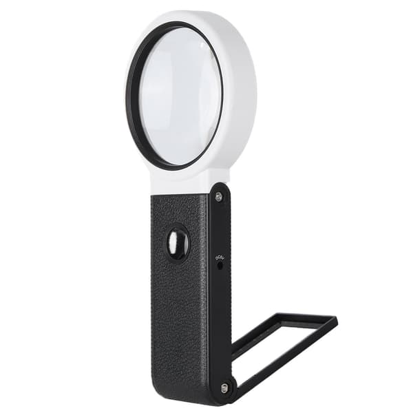 Sammenleggbart HD LED-forstørrelsesglass for observasjon og elektronikkreparasjon