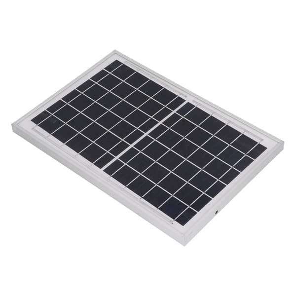 Solcellepanel Vanntett Isolert Lett Bærbart Solcellepanellader for Små Tørre Leirer 6V 10W