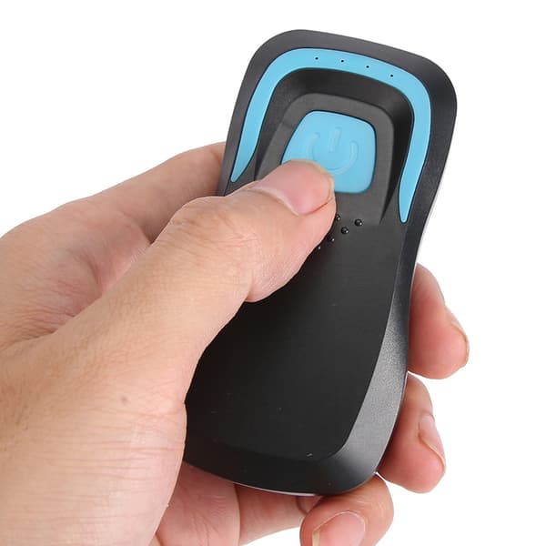 Bluetooth RFID Kortlæser Trådløs Stregkodescanner 5 Kort Sort ID 125Khz