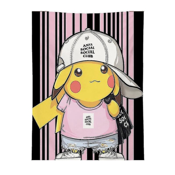 Pikachu-serien sängbordsväggtapet - 2689 2689